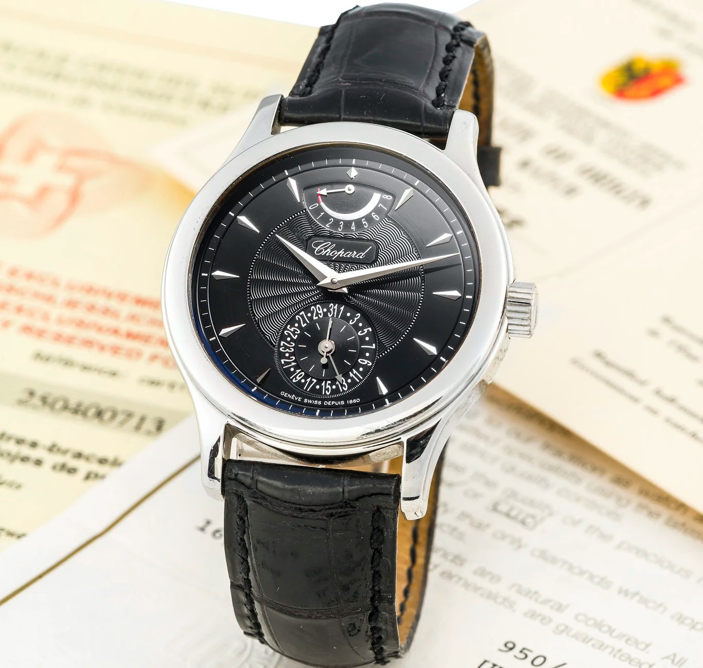 プラチナ製のショパール　Cal.1.98