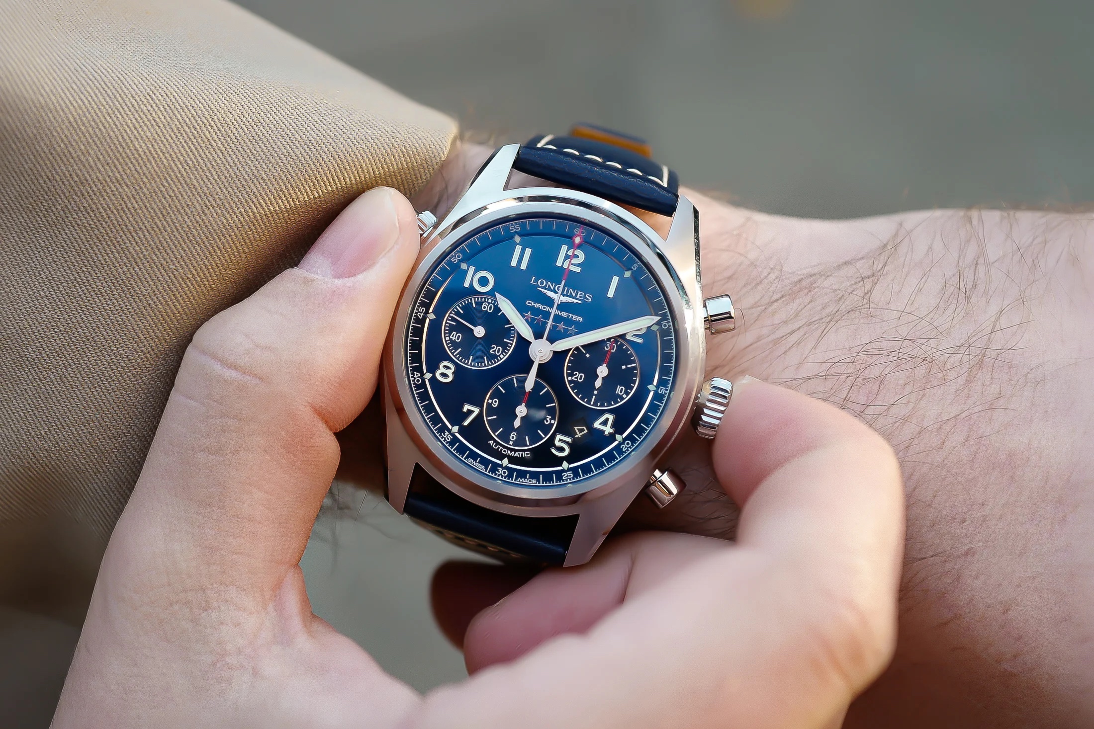 longines spirit chronograph