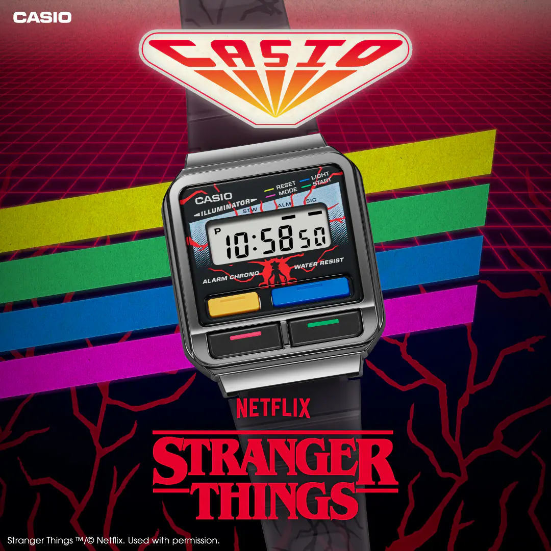 CASIO 腕時計 STRANGER THINGS コラボ 新品 未使用 CASIO Stranger Things ストレンジャー シングス 新品 コラボG-SHOCK第