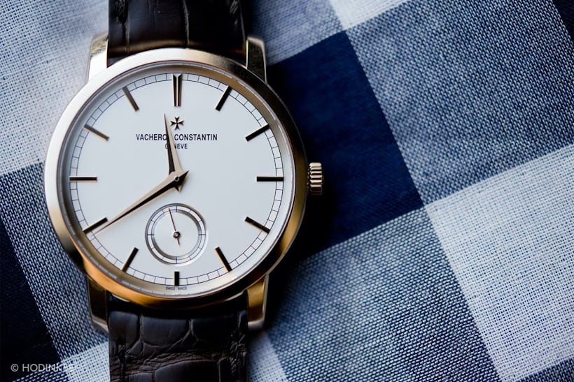 Vacheron Constantin's Patrimony Traditionnelle Small Seconds in pink gold