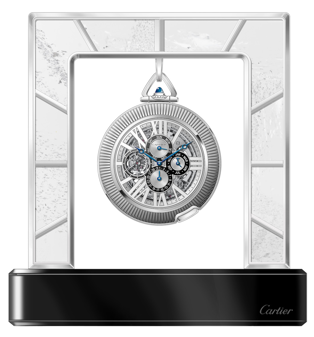 cartier skeleton pocket watch 2023