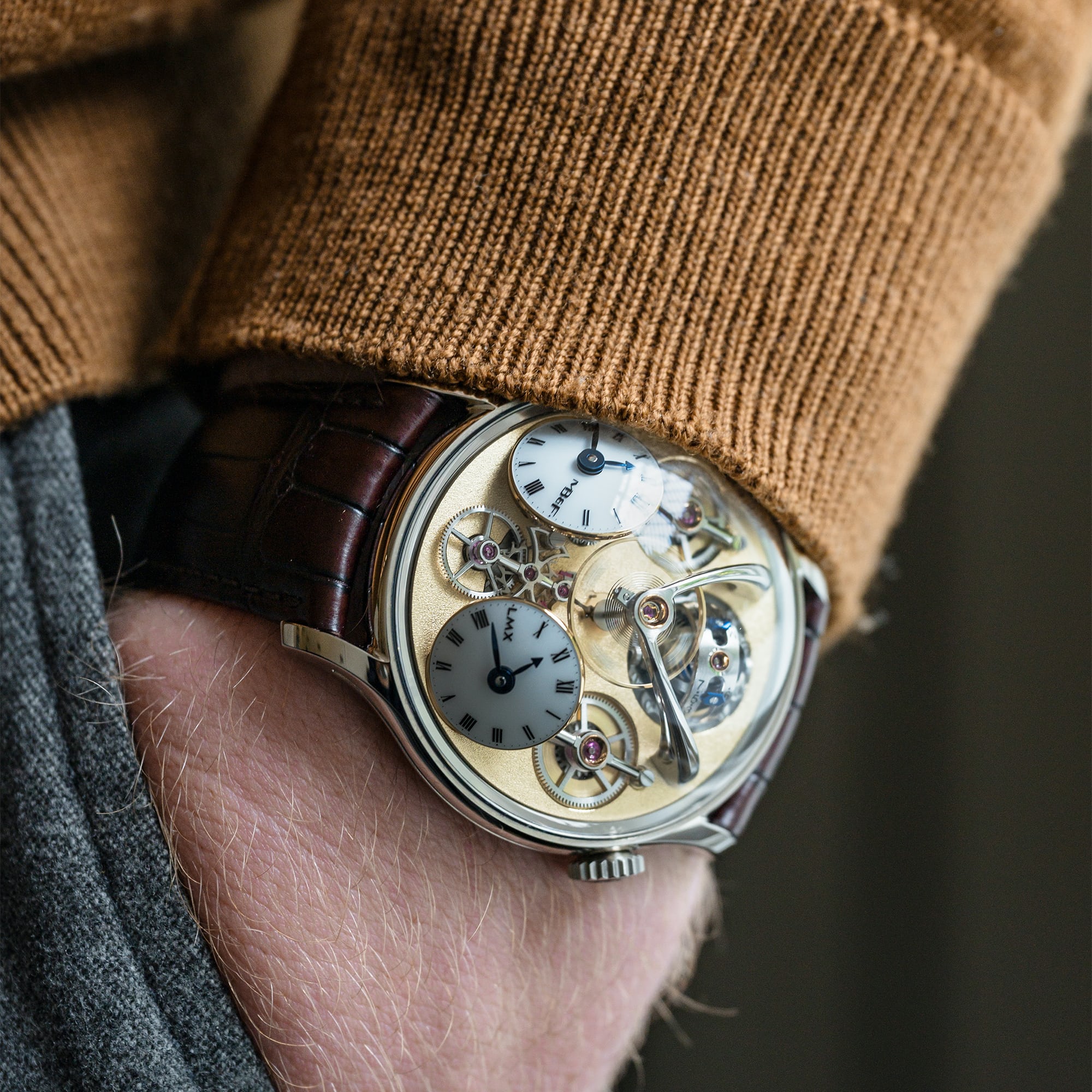 MB&F LMX Steel and Brass