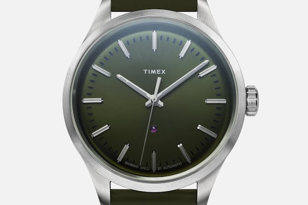 Soldier image of the green Timex Giorgio Galli S1 Automatic 38mm