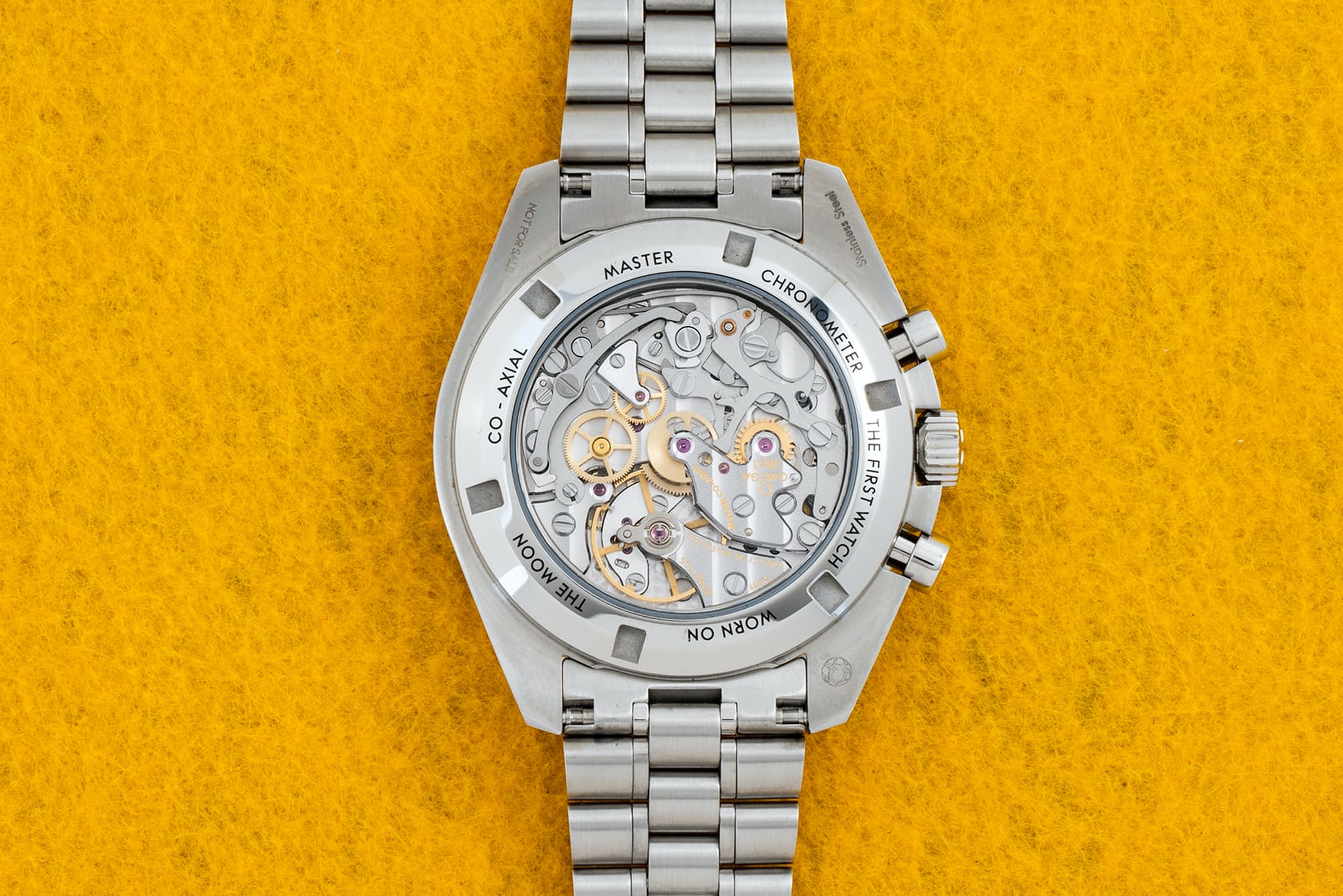 The caliber 3861 is a METAS/Master Chronometer-certified version of the caliber 861/1861.