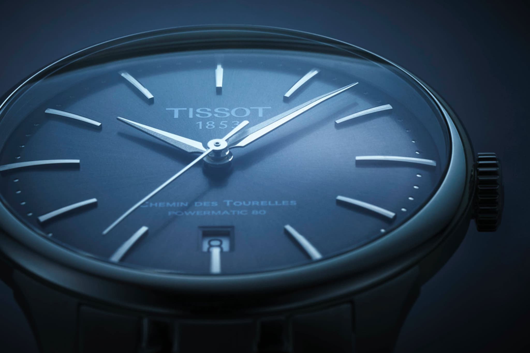 ティソ シュマン・デ・トゥレル グレー39mm