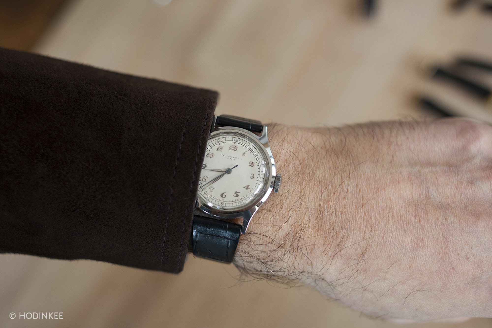 Patek Philippe Reference 565 In Steel With Breguet Numerals