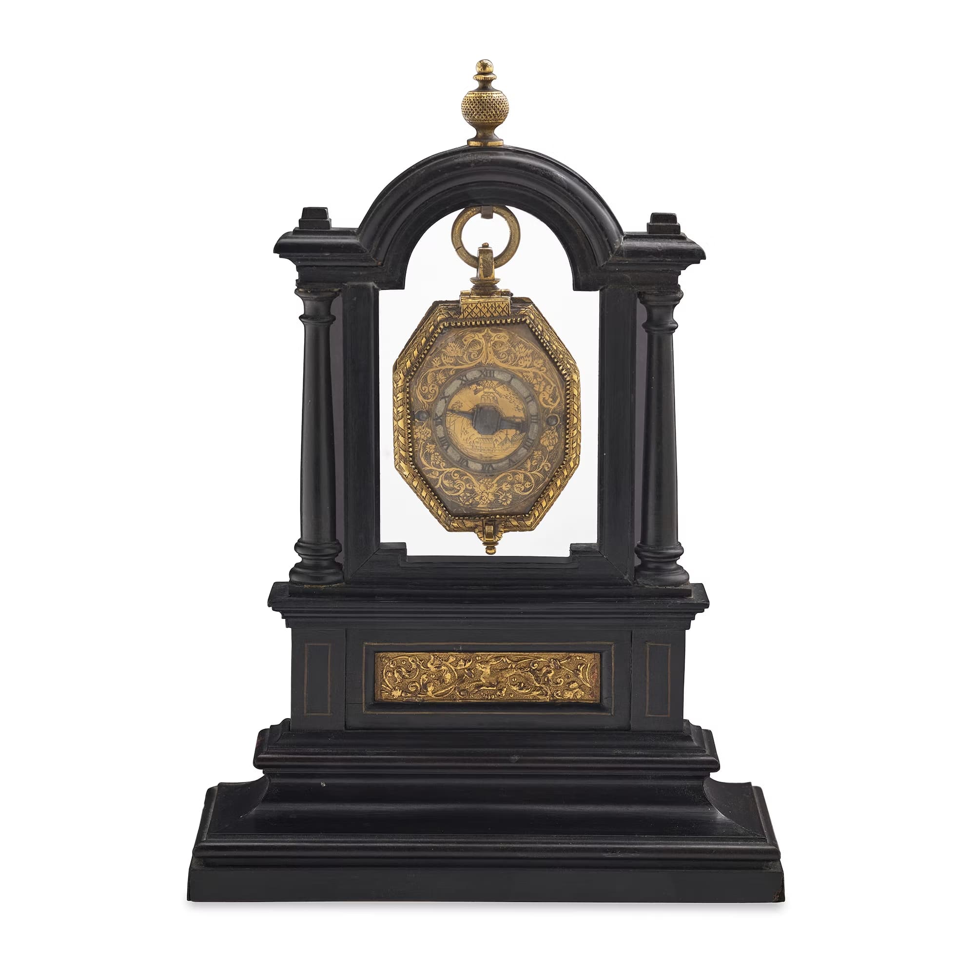 Rare early 16th century watch with rock crystal case