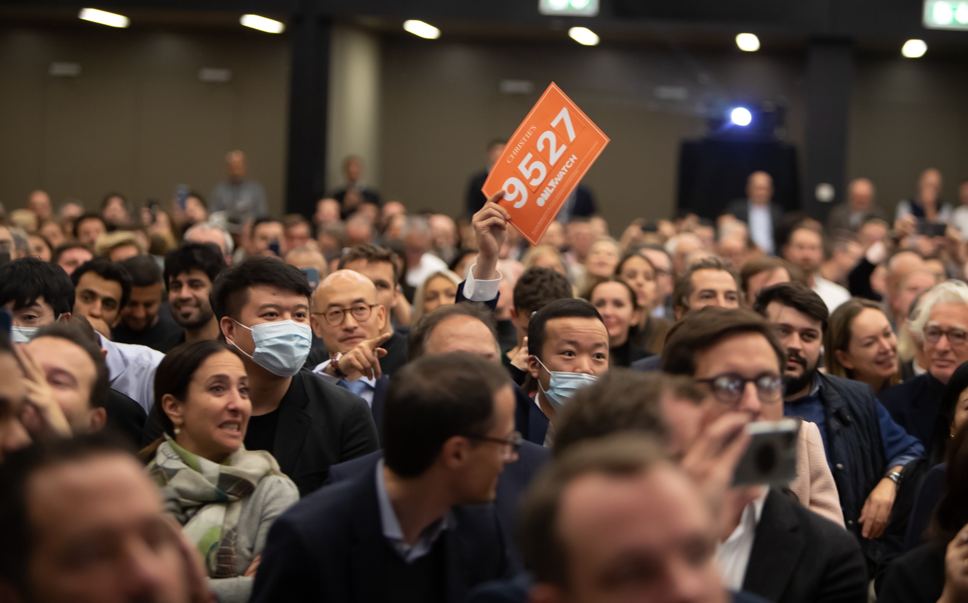 The crowd at Only Watch 2021