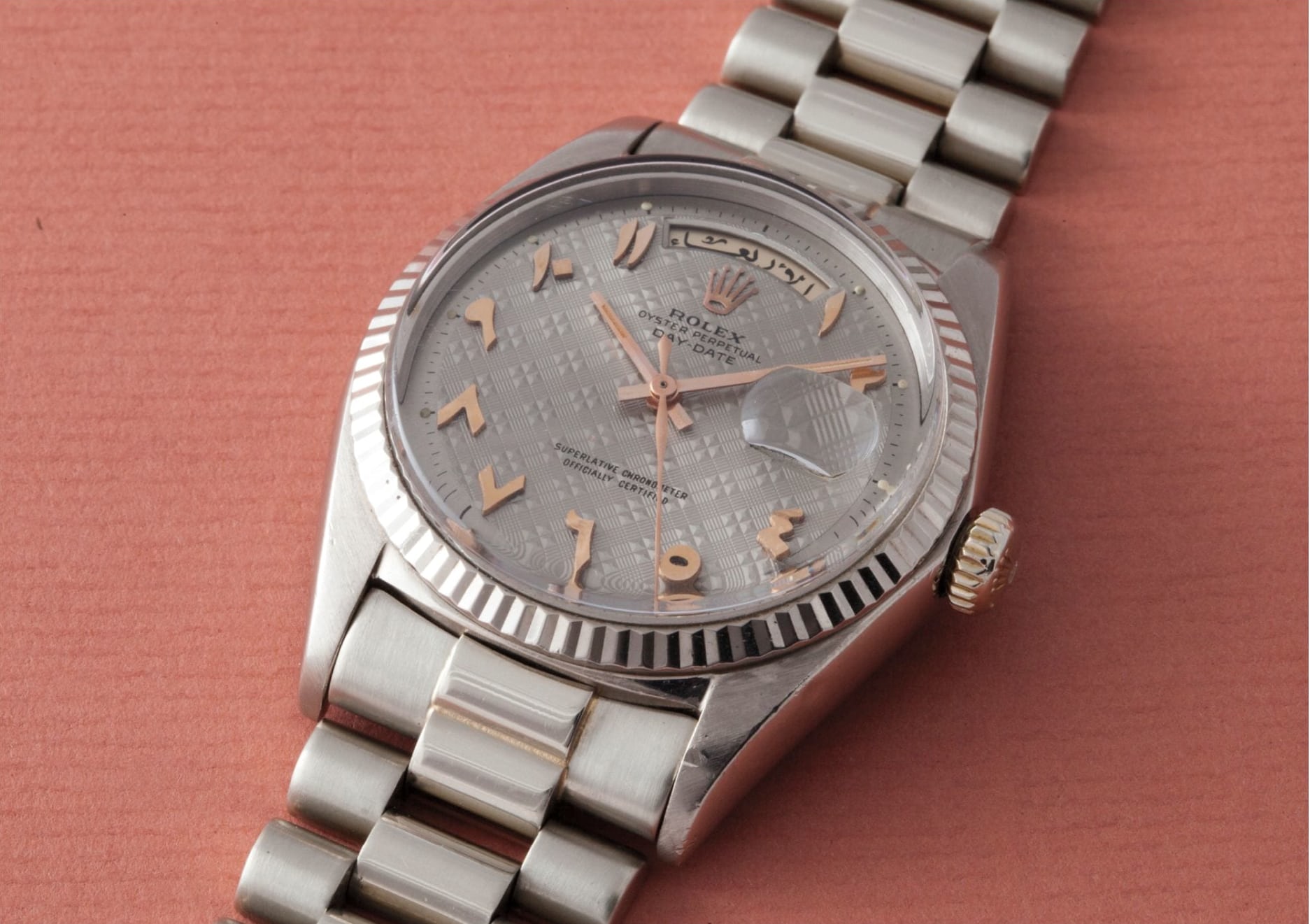 Lot 26 at Phillips Glamorous Day-Date sale.