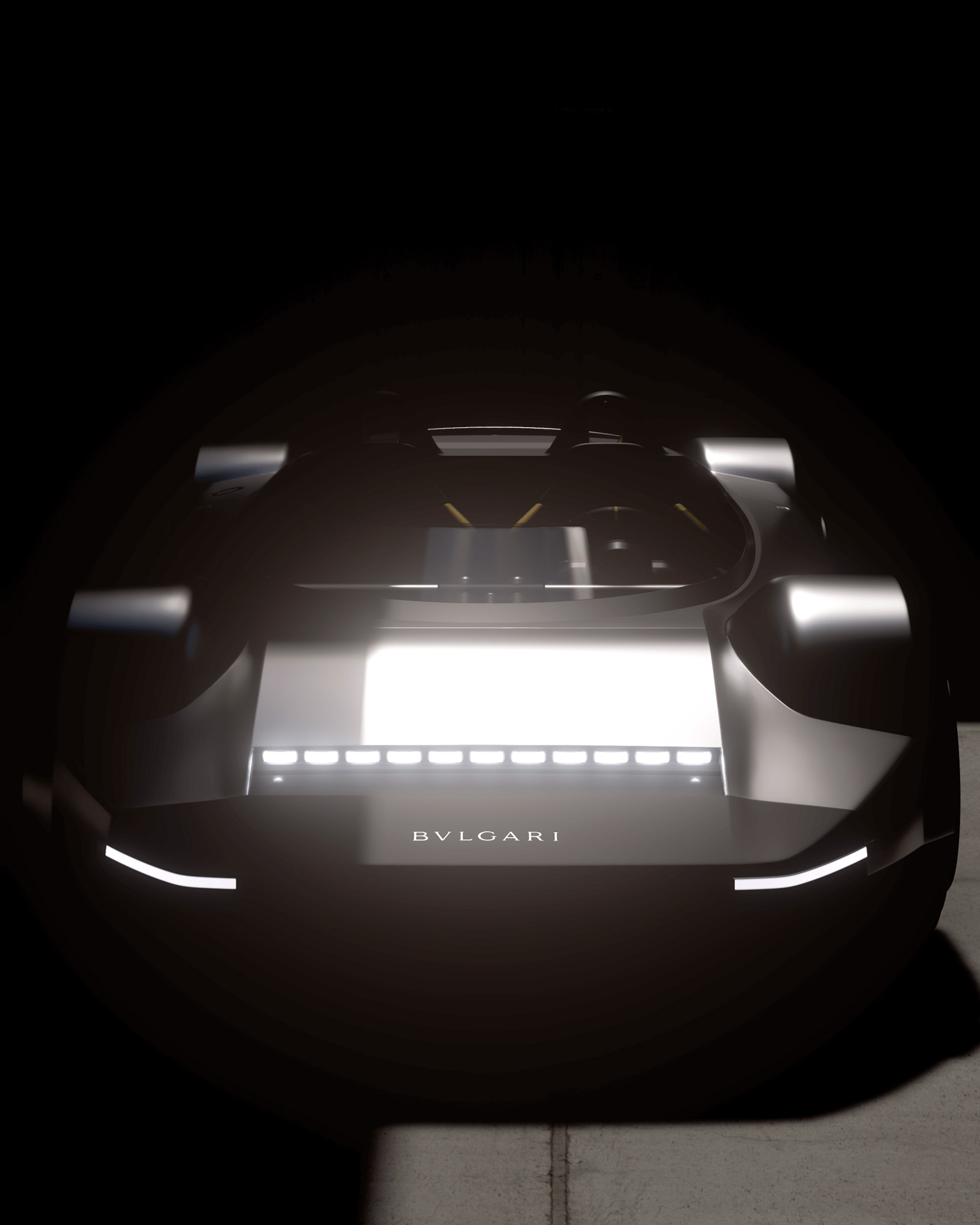 ブルガリ アルミニウム ビジョン GTコンセプトカー