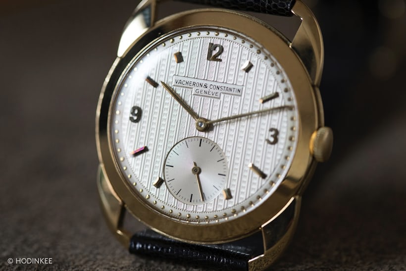 Vacheron Constantin With Guilloche Dial And Claw Lugs