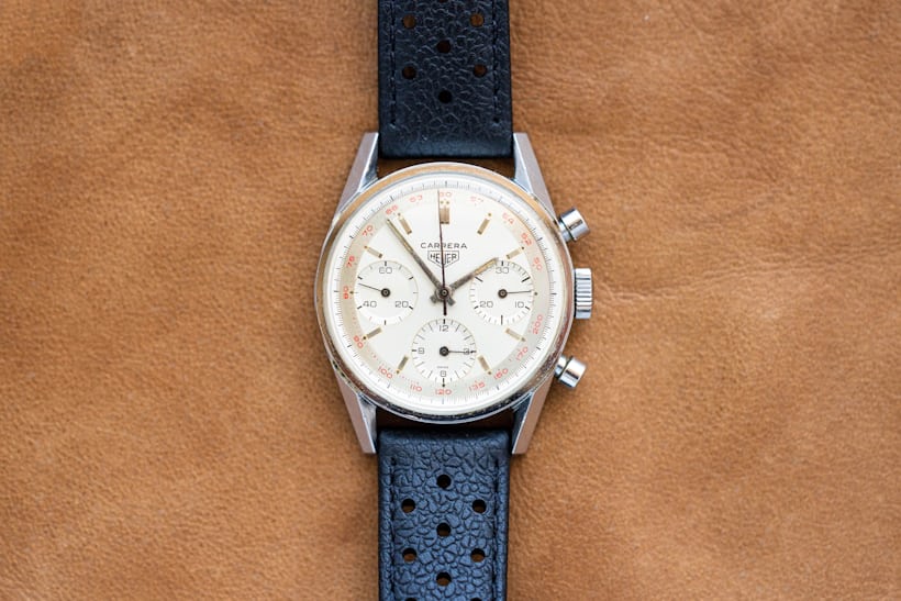 2447T carrera with tachymeter two-tone dial