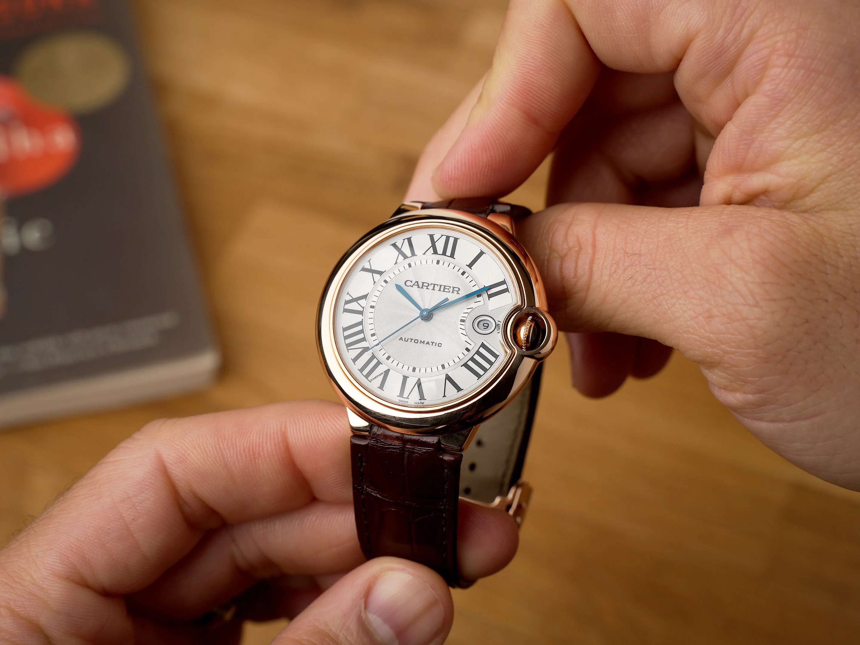 バロンブルー・ドゥ・カルティエ デスククロック