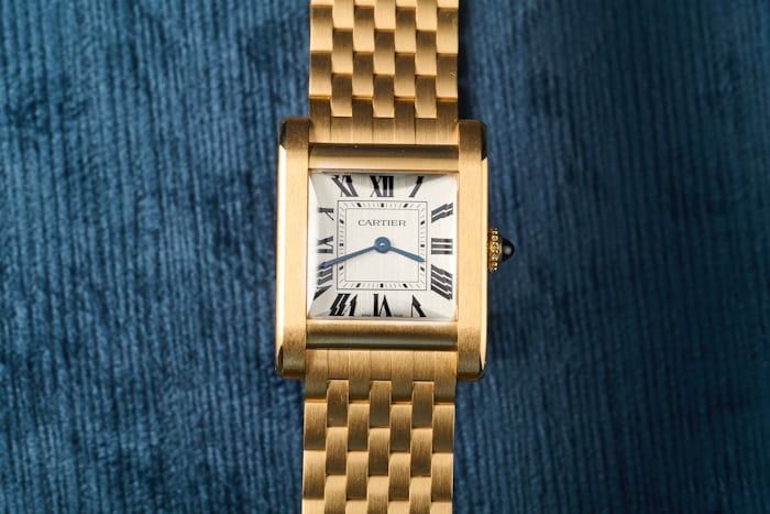 The Cartier Tank Normale