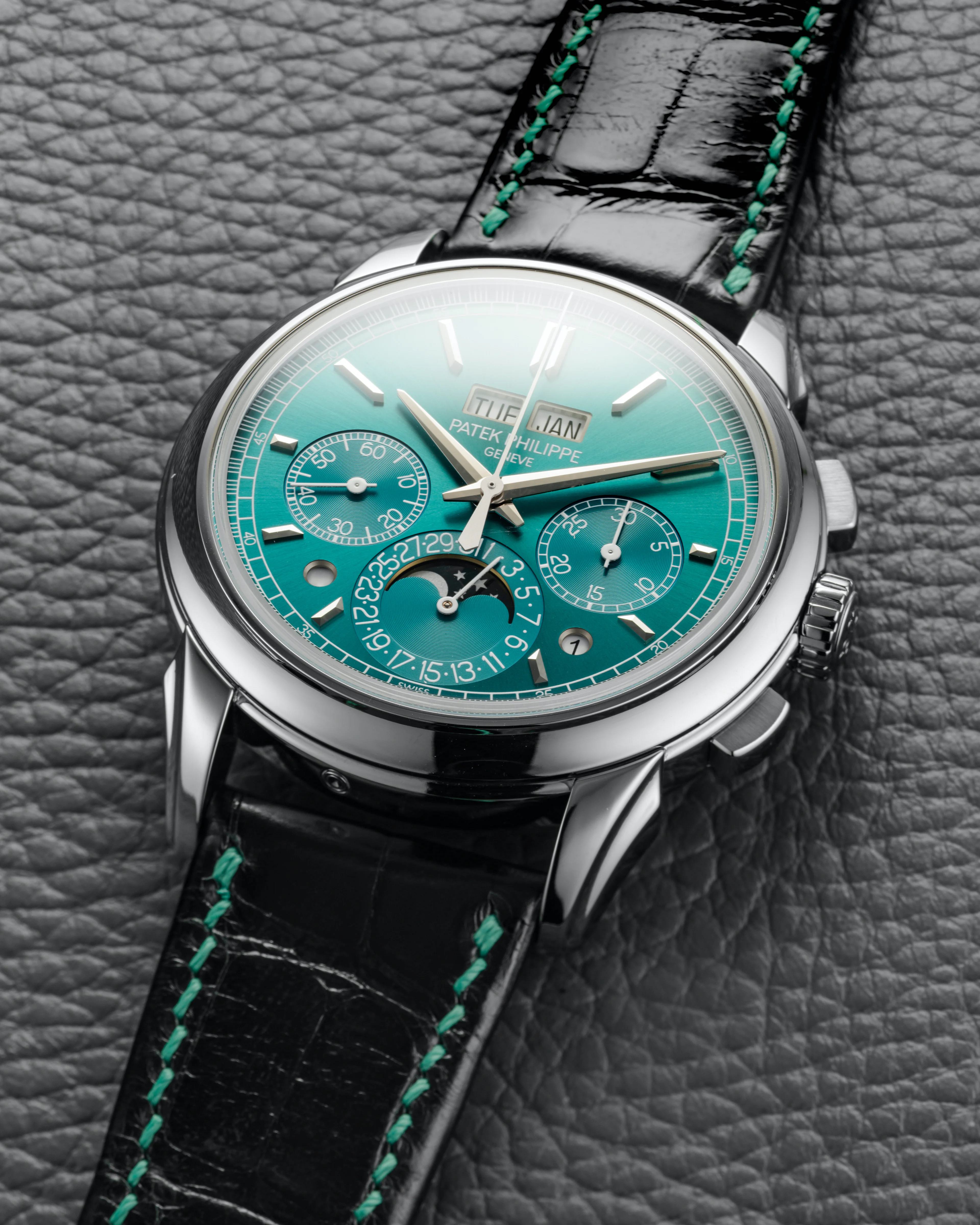 Patek 5270 green titanium unique charity