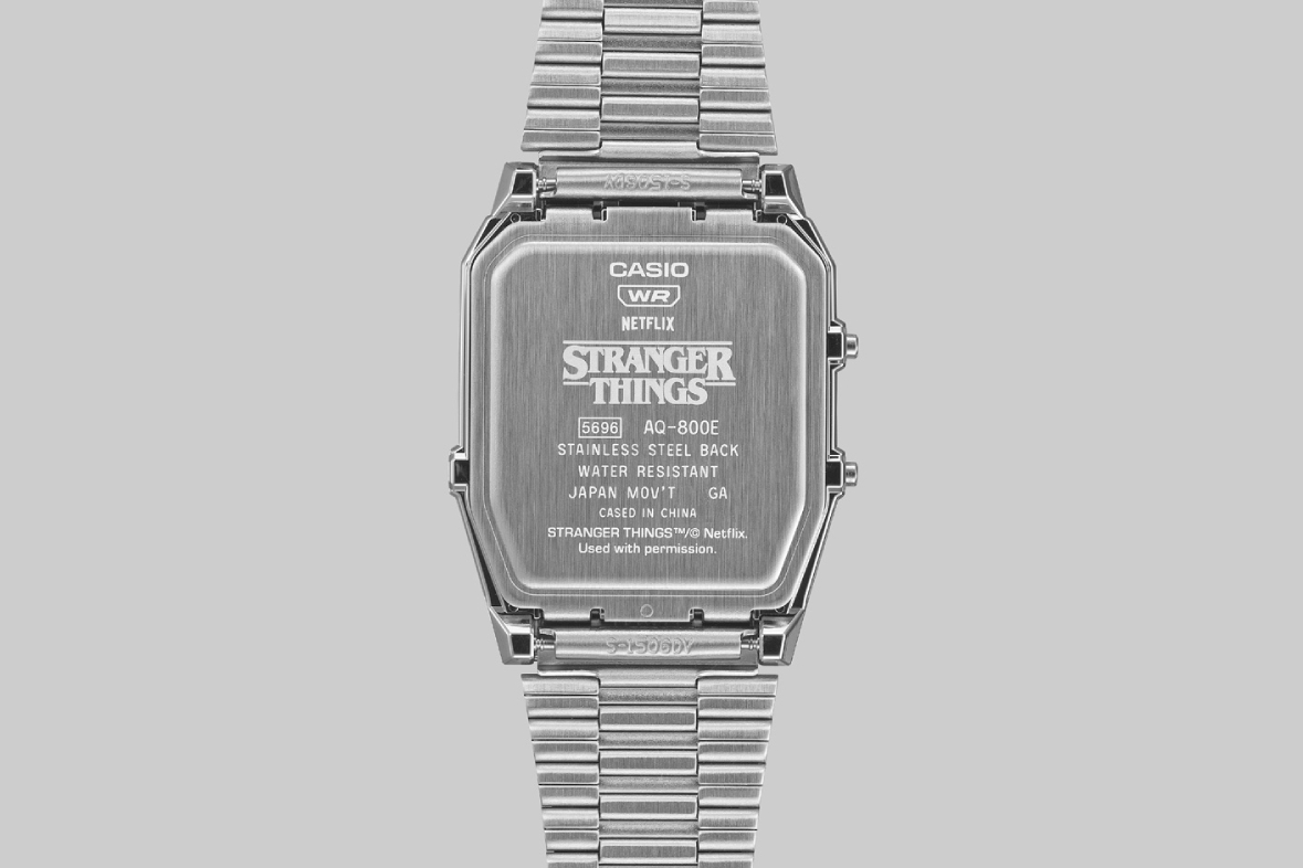 G-SHOCKとカシオ クラシックから『ストレンジャー・シングス 未知の