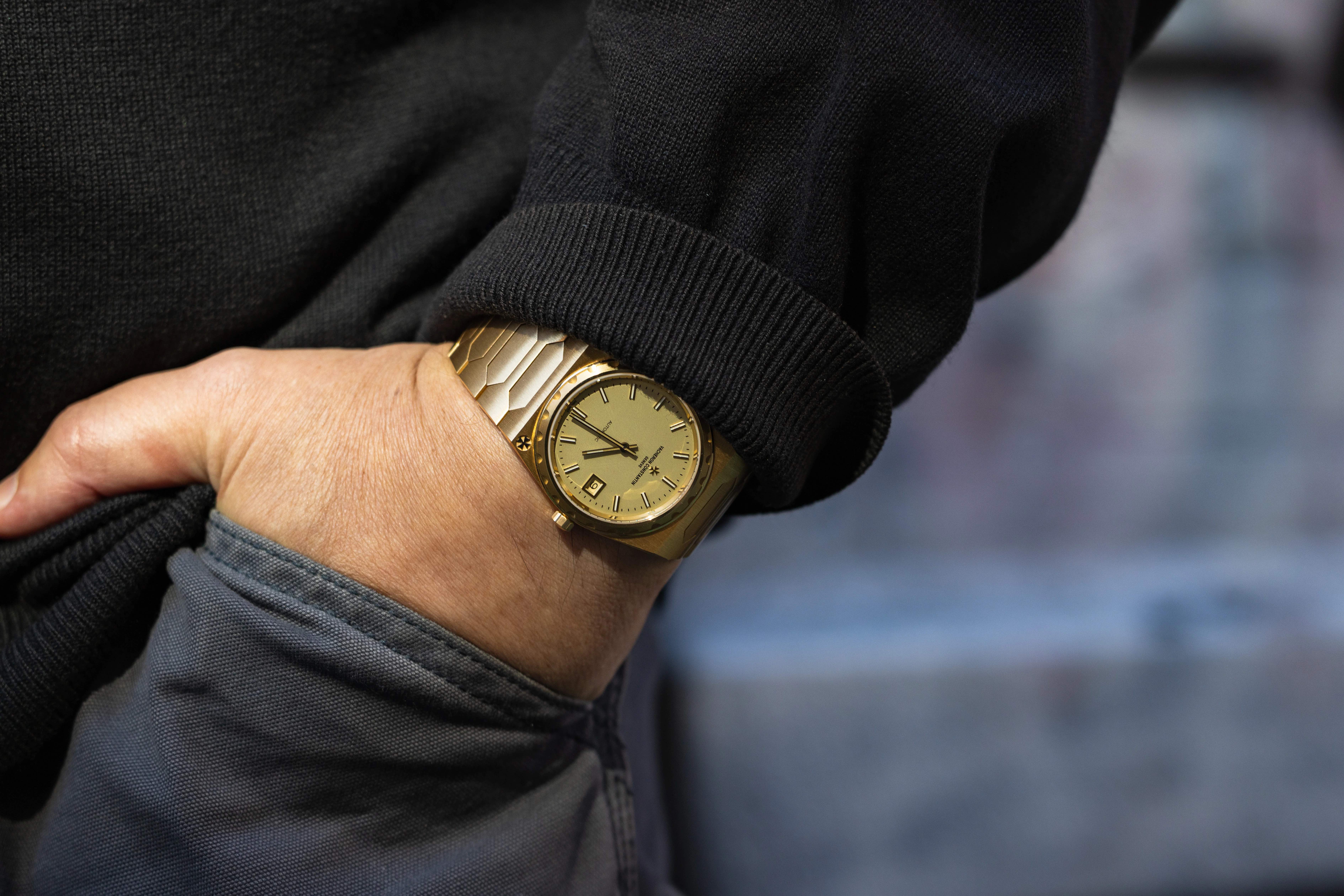 Vacheron 222 on wrist