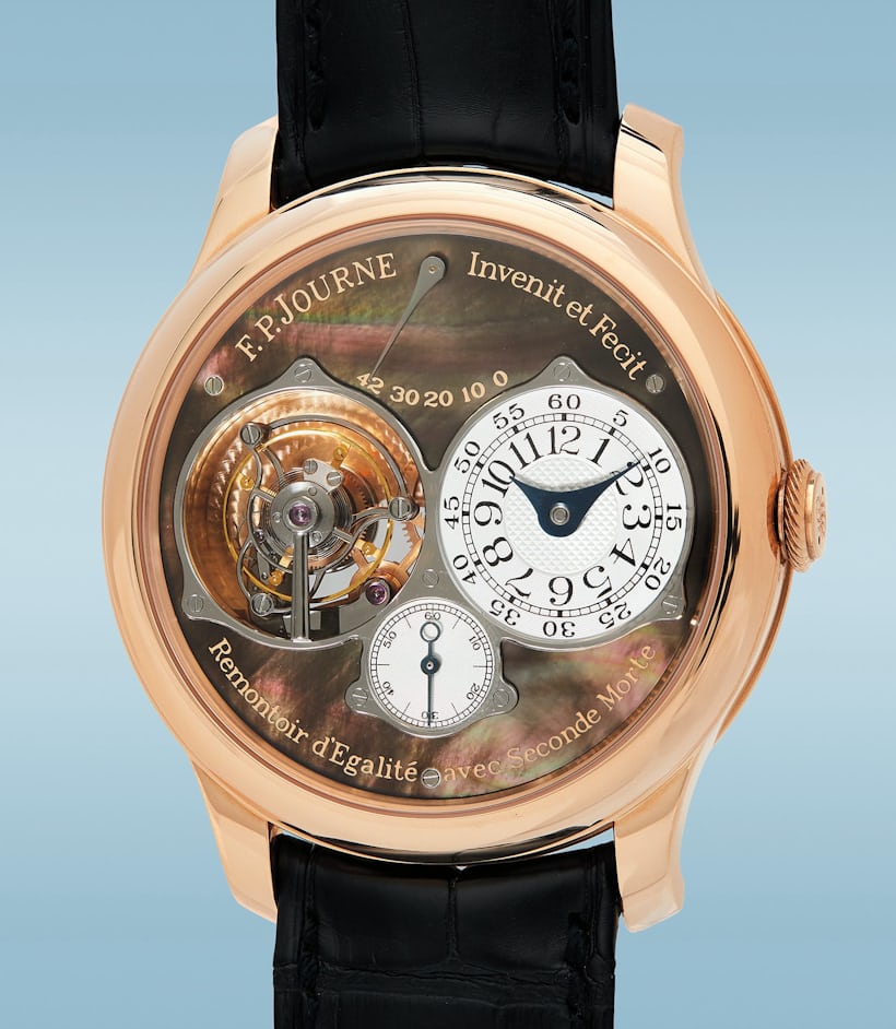 An F.P. Journe ref. T30 that sold for $529,200 at Phillips.