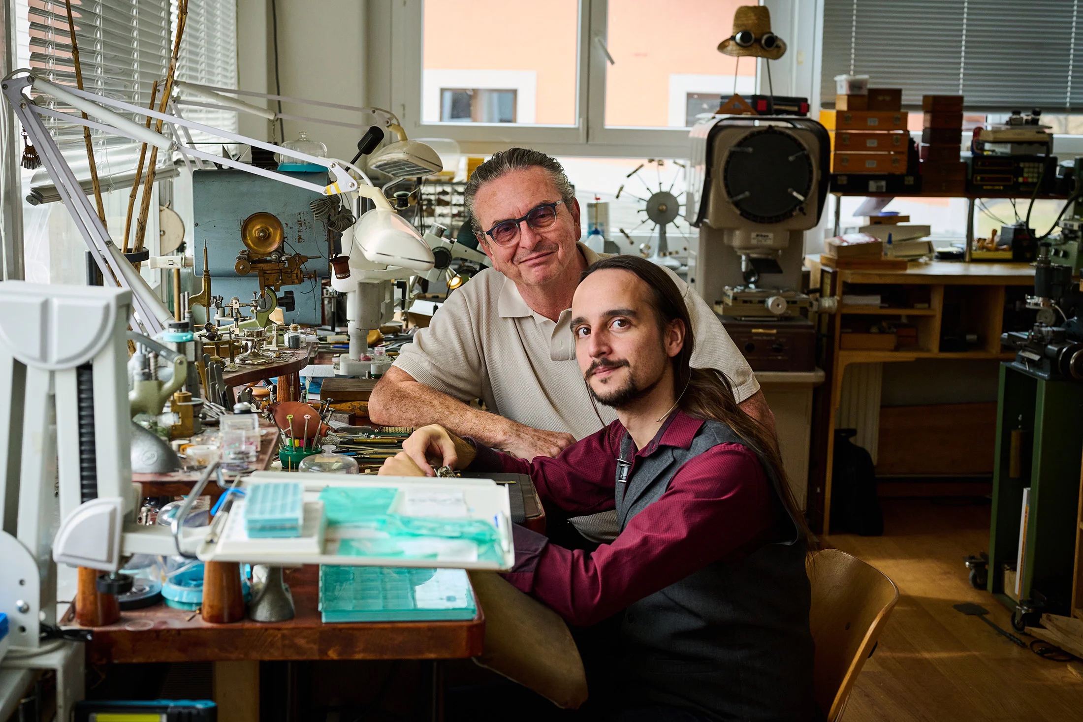 Dominique Renaud and Julien Tixier