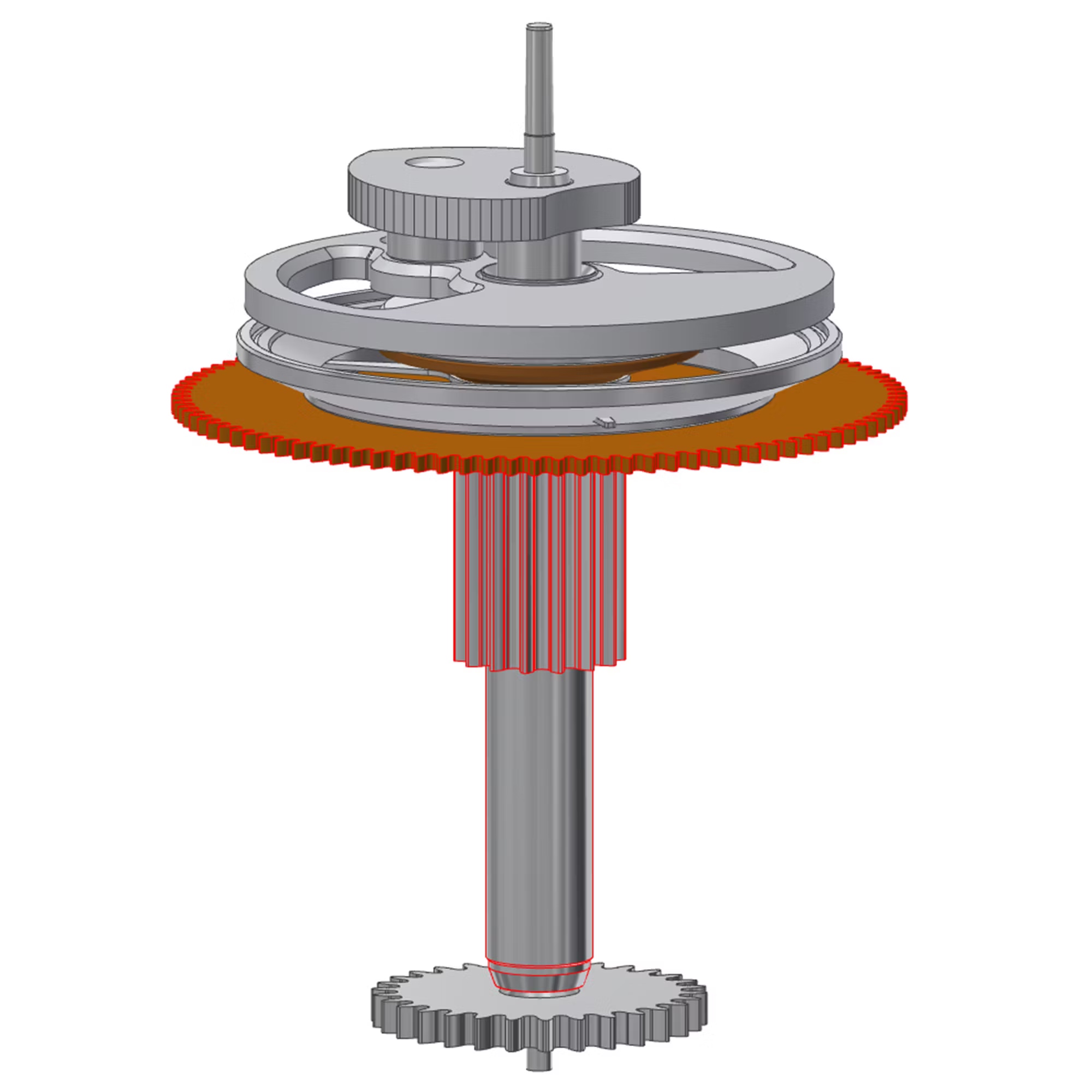 The MB&F Sequential EVO Chronograph vertical clutch