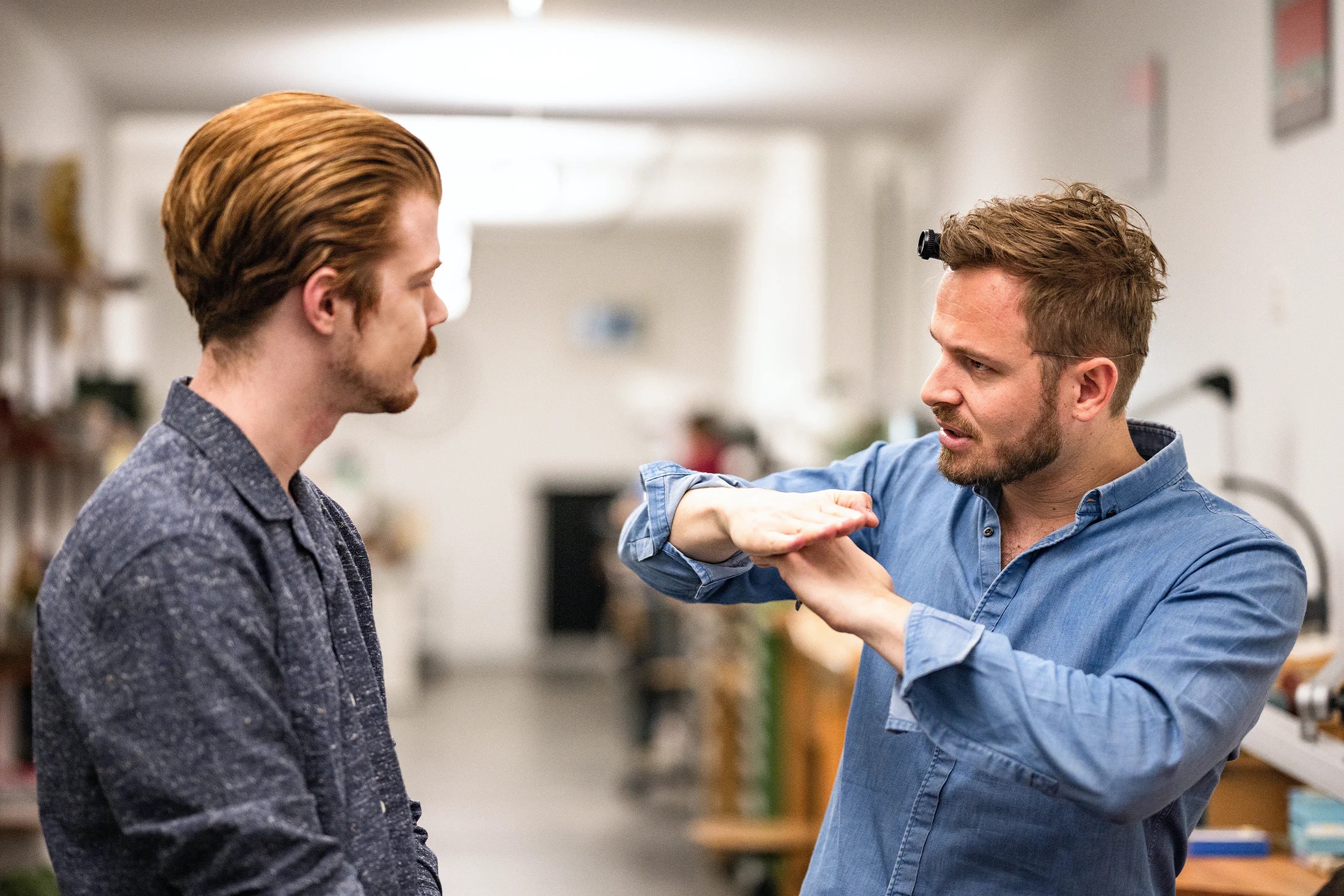 Rexhep Rexhepi and Logan Baker