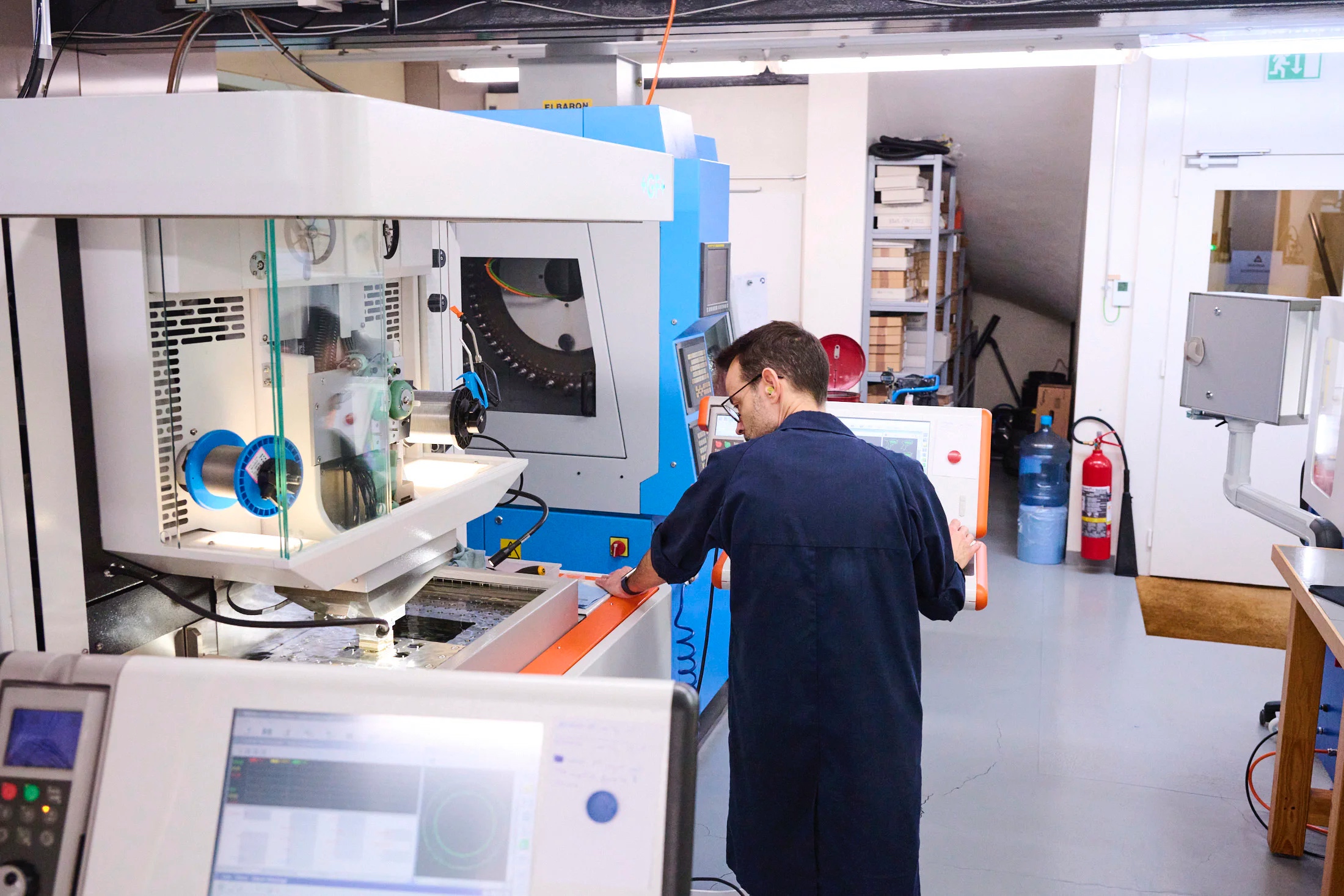 Electro erosion machines