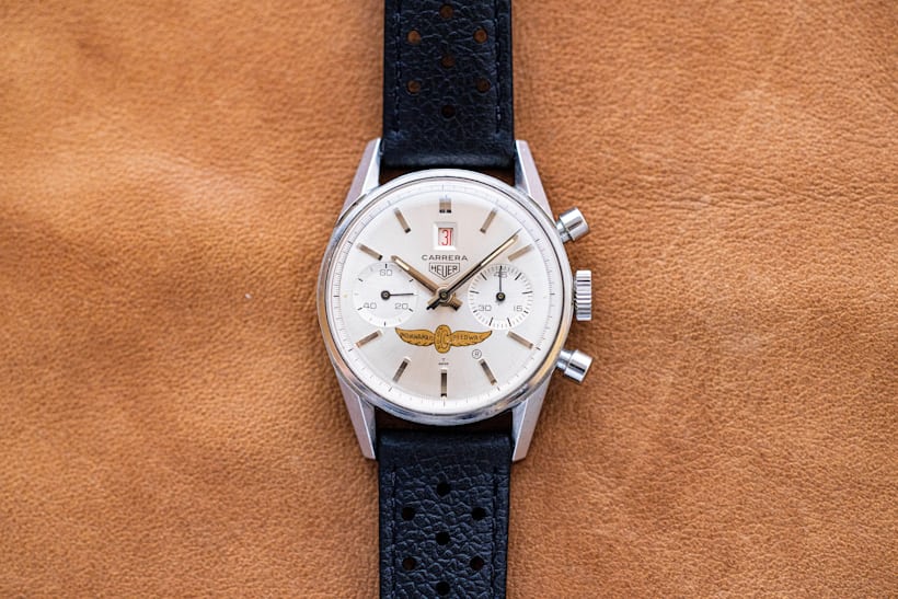 3147S Carrera Dato 12 with Indianapolis Motor Speedway logo on the dial