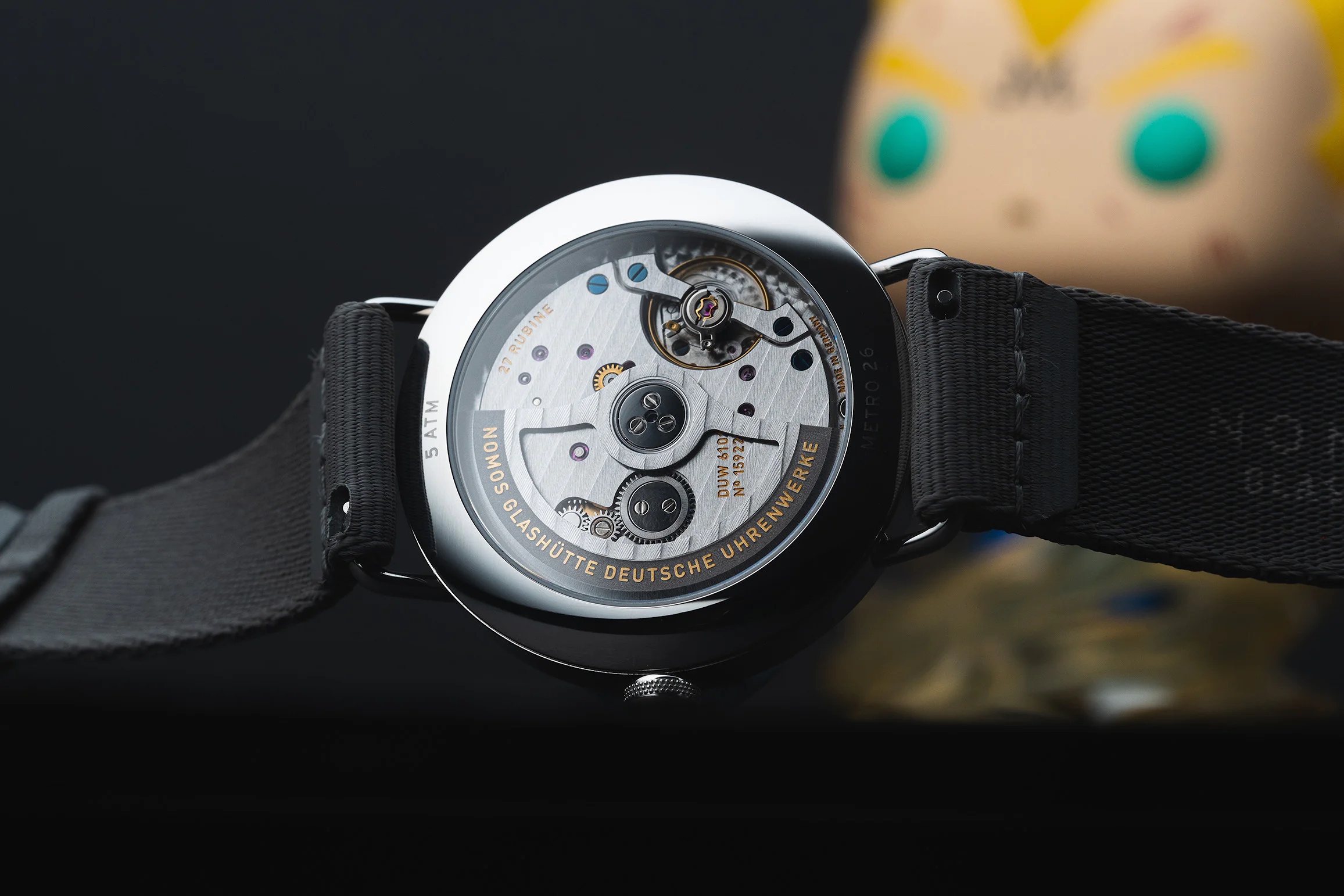 NOMOS Neomatik 41 caseback